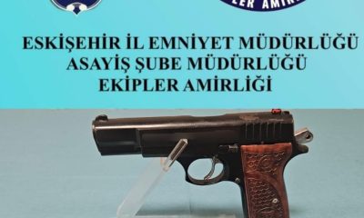 Huzur ve güven operasyonunda 3 adet silah ele geçirildi