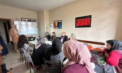 Kadınlara hakları anlatıldı