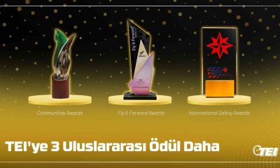 TEI’ye 3 Uluslararası ödül daha