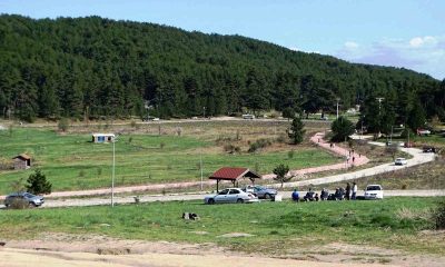 Simav Gölcük Yaylasında bayram tatili yoğunluğu