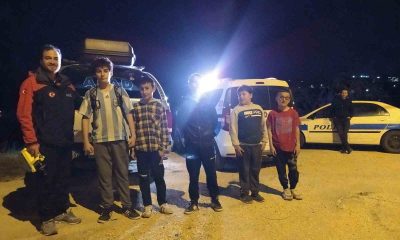 Bilecik’te dağda kaybolan 5 çocuk bulundu