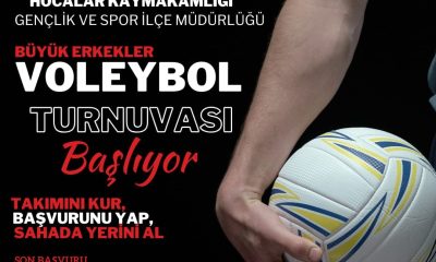 Hocalar’da voleybol heyecanı