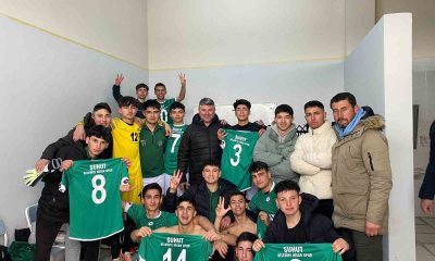 U18 final maçının şampiyonu Şuhut Belediye Hisarspor