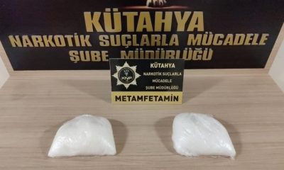 Kütahya’da otobüste 2 kilo uyuşturucu ile yakalanan yolcu tutuklandı
