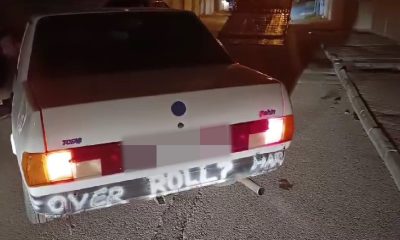 Abartılı egzozlu ve hatalı park edilen araçlara yüz binlerce lira ceza