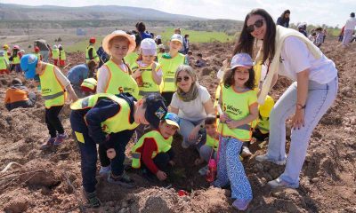 Eskişehir’de 3 bin fidan toprakla buluştu