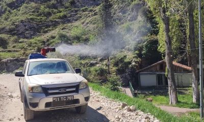 İlaçlama çalışmaları devam ediyor