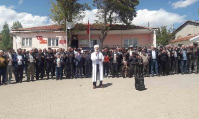 Danişment Mahallesi’nde geleneksel yağmur duası yapıldı