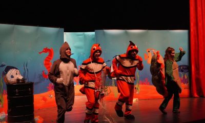 Çocuklar hafta sonu müzikal tiyatro oyunlarıyla eğlendi