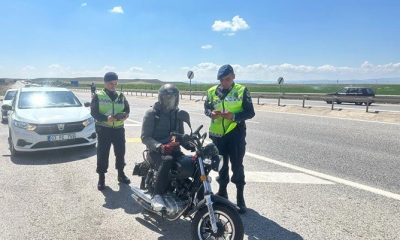 16 motosiklet sürücüsüne 127 bin TL ceza kesildi