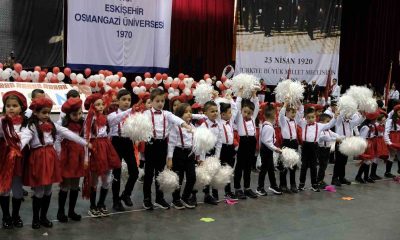 ESOGÜ’de düzenlenen törenle çocuk bayramı coşkuyla kutlandı