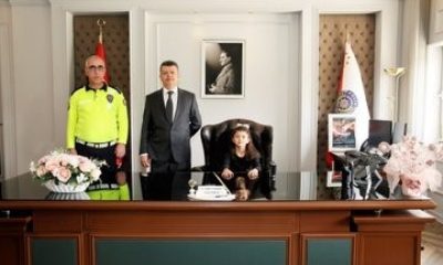 Eskişehir Emniyet Müdürlüğü’nde 23 Nisan Ulusal Egemenlik ve Çocuk Bayramı kutlandı