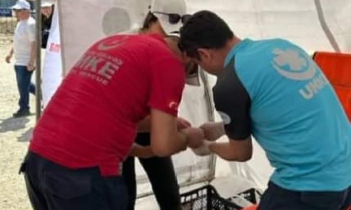 Sporcuların acil sağlık ihtiyaçlarını UMKE karşıladı