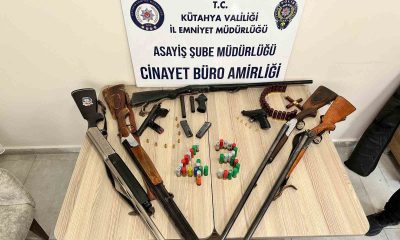 Kütahya’da silah ticareti operasyonu: 6 gözaltı
