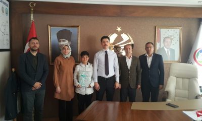 Ezan okuma yarışmasında birinci oldu