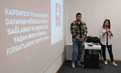 Üniversiteli gençlerden farkındalık eğitimi