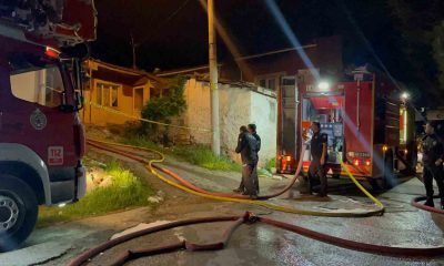 Elektrik kaçağı müstakil evi küle çevirdi