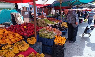 Yaz meyveleri tezgâhları rengârenk süsledi