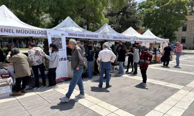 Türk Mutfağı Haftası etkinliklerinde kadınların el emeği ürünleri yoğun ilgi görüyor