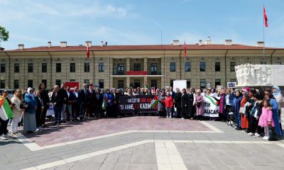 AK Parti’li Kadınlar Filistin Soykırımını  kınadı