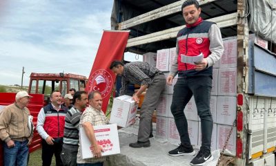 Kütahya’da 15 üreticiye ücretsiz 105 arı kovanı dağıtıldı