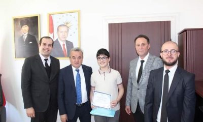 Bursluluk sınavında Türkiye birincisi oldu