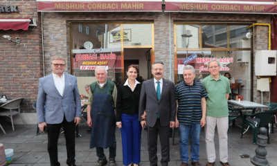 Vali Hüseyin Aksoy, köklü lezzet mekanlarını ziyaret etti