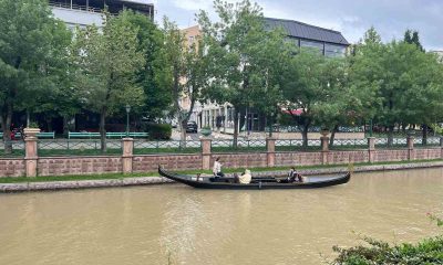 Porsuk Çayı kahverengiye büründü