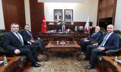 Sağlık heyetinden Vali Aksoy’a ziyaret