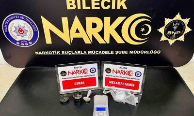 Bilecik’te uyuşturucu operasyonu: 2 gözaltı