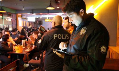 Eskişehir’deki eğlence mekânlarına polis ekiplerinden geniş çaplı denetim