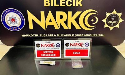 Bilecik’te uyuşturucu operasyonu
