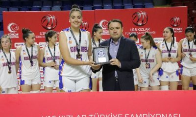 Kütahya’daki ’Basketbol U16 Kızlar Basketbol Türkiye Şampiyonası’ sona erdi