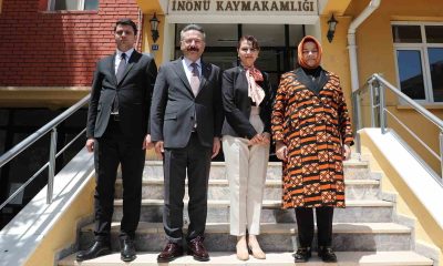 Vali Aksoy’dan İnönü’ye ziyaret