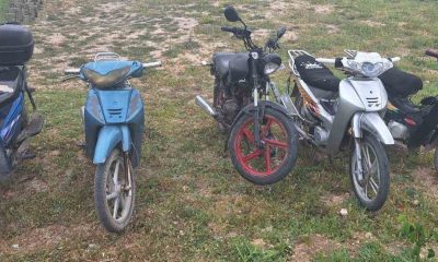 Çalınan motosikletleri polis buldu