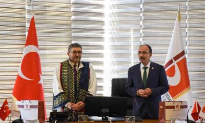 Prof. Dr. Zafer Asım Kaplancıklı devir teslim töreni ile görev başına geçti