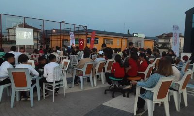 Açık Hava Sinema etkinliğinde gençler buluşuyor