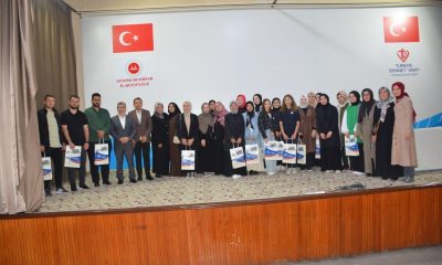 Projede görev alanlar ödüllendirildi