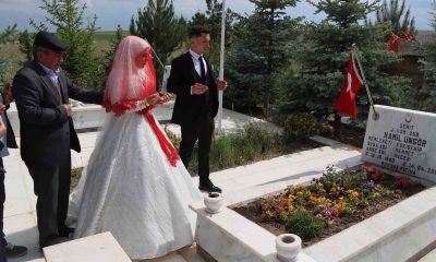 Şehit ailesinin mutlu günü