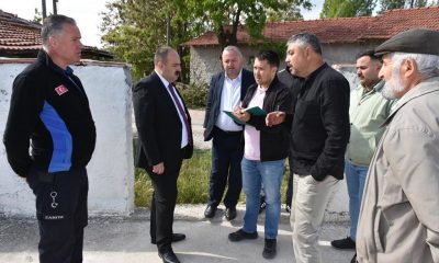 Başkan Hamamcı çalışmalara hız kesmeden devam ediyor