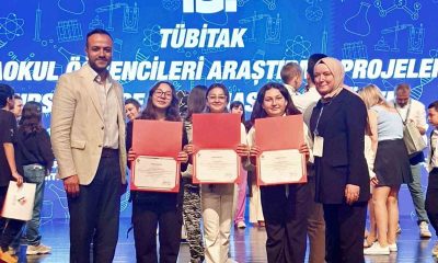 Vehbi Koç Ortaokulu öğrencilerinden bilimsel ve sportif başarı