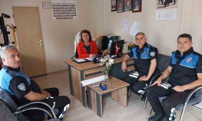 Polis ekipleri mahalle muhtarlarını ziyaret etti