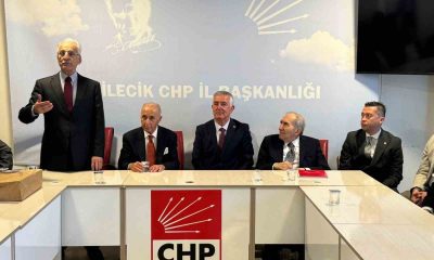 CHP’nin eski Genel Başkanları Altan Öymen ve Hikmet Çetin Bilecik’e geldi