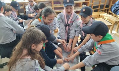 Minik izciler çalışmalarını sürdürüyor