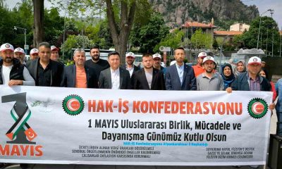 Afyonkarahisar’da 1 Mayıs kutlamaları başladı