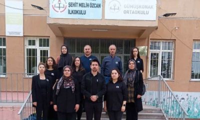 Öğrencisi tarafından öldürülen İbrahim Oktugan için siyah giyindiler