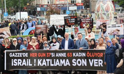 Kütahya’da AK Partili kadınlar Gazzeli anneler için toplandı