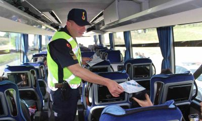 Kaymakam Duru, trafik denetimine katıldı