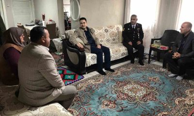 Çavdarhisar Kaymakamı Gedik’ten şehit ailelerin Anneler Günü ziyareti