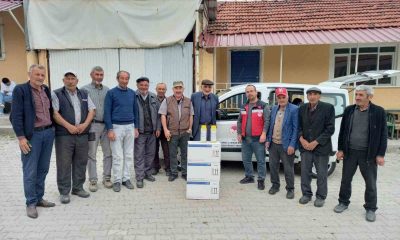 Kütahya’da çiftçilere Nohut Antraknozu hastalığına karşı ücretsiz ilaç dağıtıldı